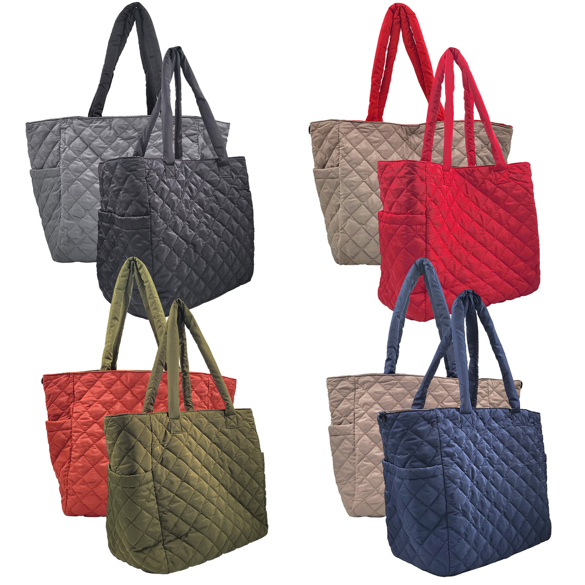 Riva Large Reversible Nylon Tote Value Pack | 12/$296 – K-Carroll.com