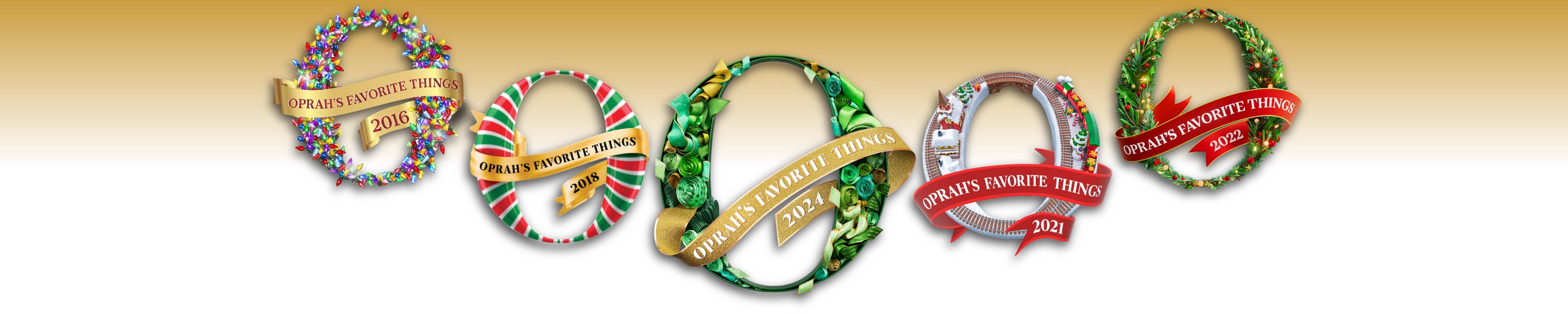 FIVE TIMES ON OPRAH'S LIST!!