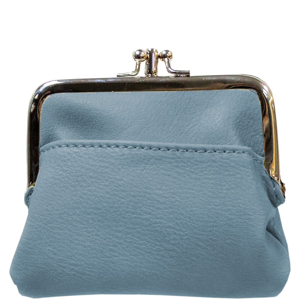 Blue coin purse hotsell