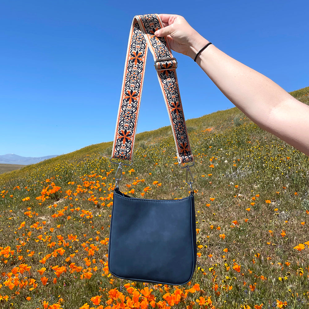 K. Carroll Accessories: Bag Strap Alpine Flowers