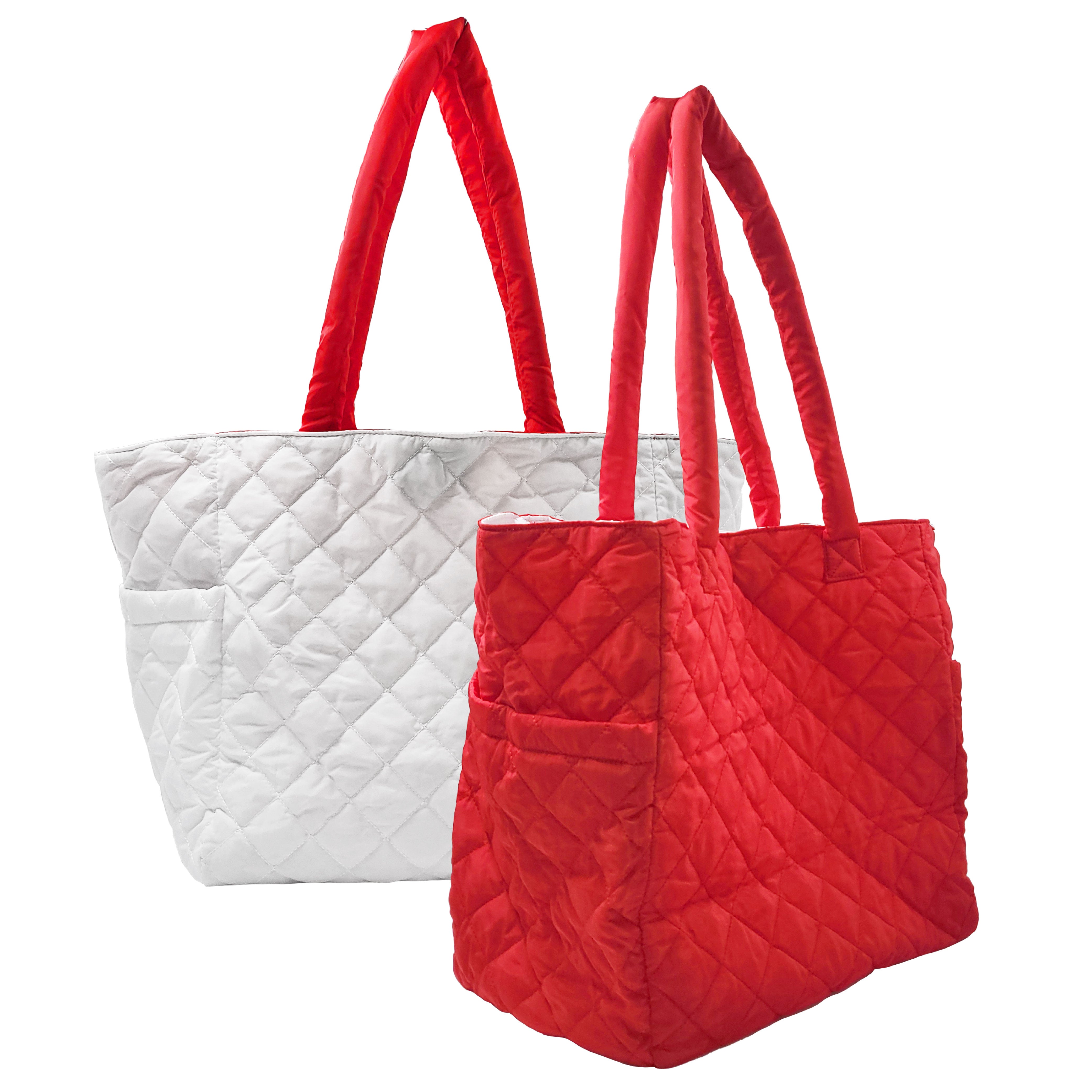 【超目玉】 Large K-Carroll.com – Tote Nylon Reversible バッグ