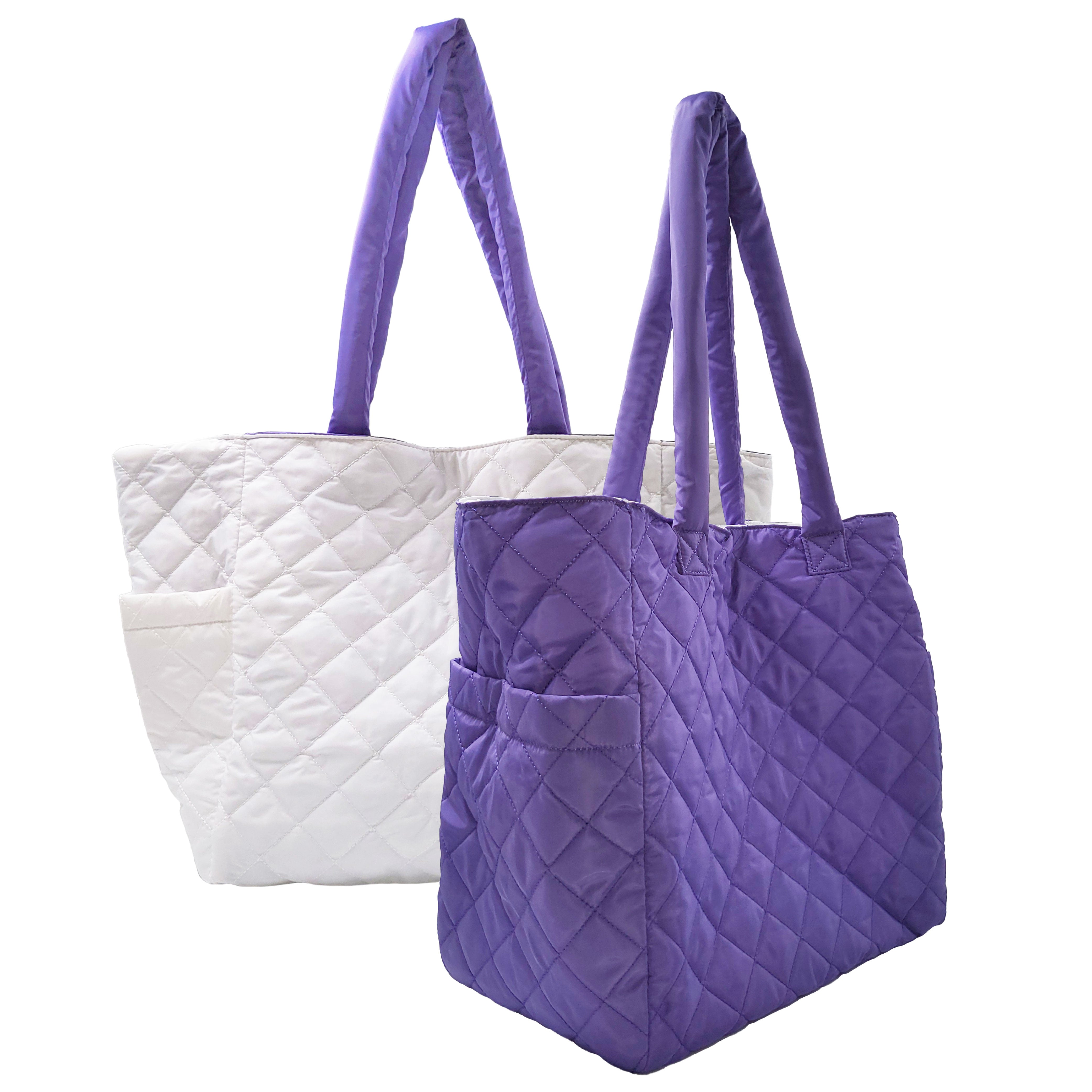 Large Reversible Nylon Tote – K-Carroll.com