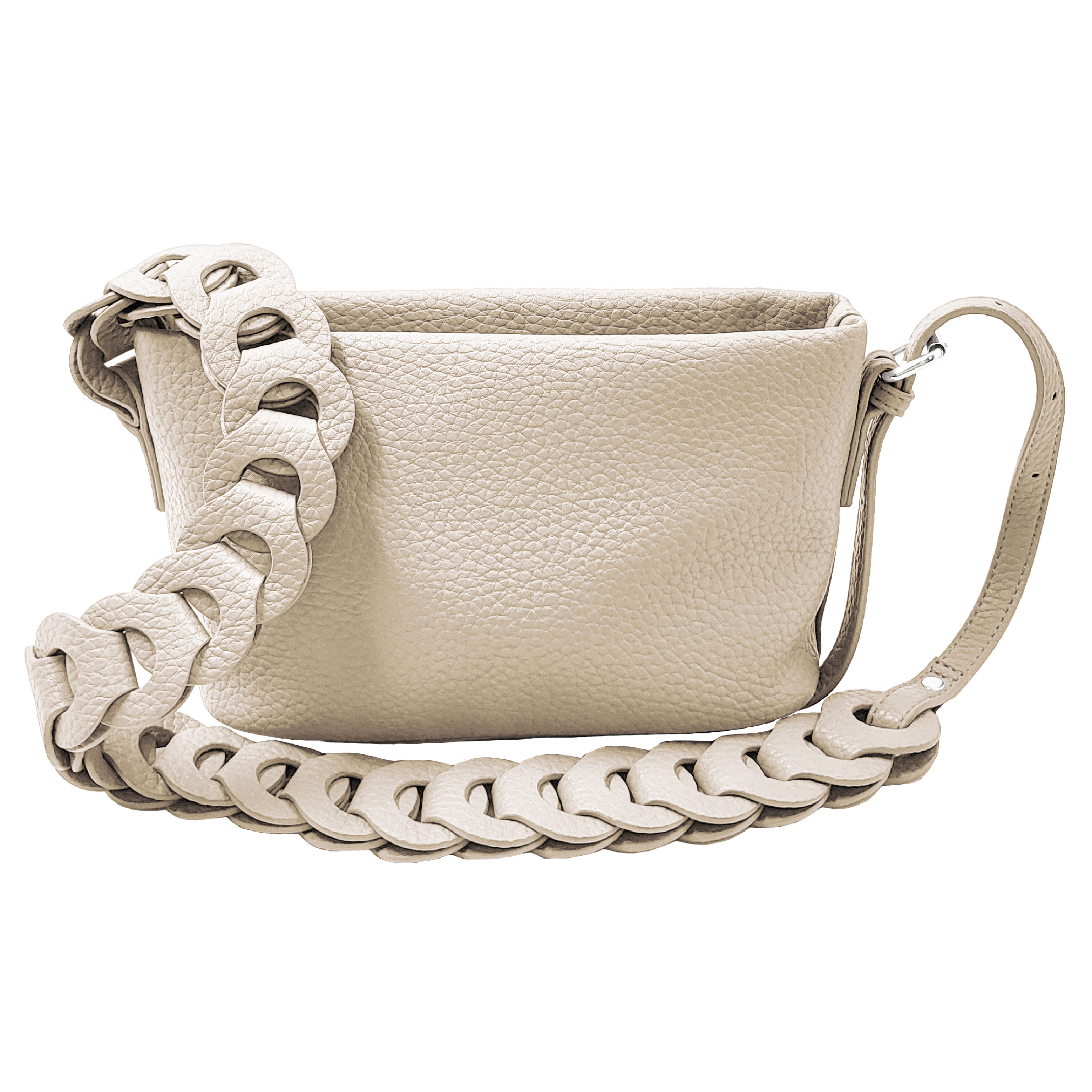 Daisy Crossbody with braided shoulder strap – K-Carroll.com