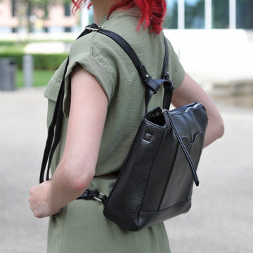 carroll leather backpack Billie Convertible Backpack/Crossbody – K-Carroll.com