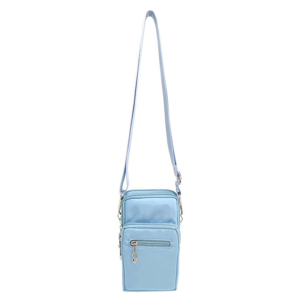 Chanel Trendy CC Phone Holder Crossbody Bag - Blue Crossbody Bags