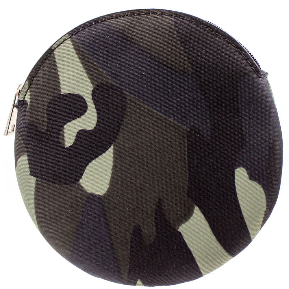 Circle Coin Purse (Multiple Colors) Army