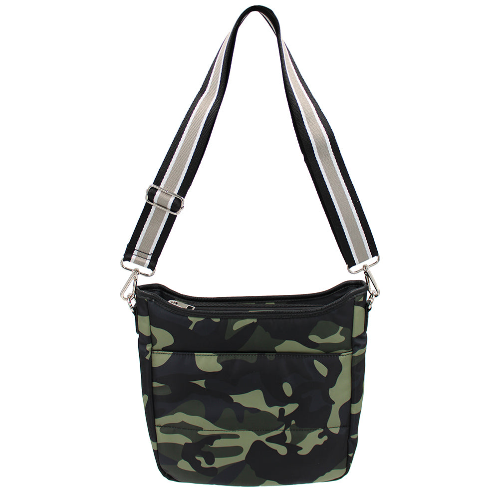 Nylon camo crossbody online bag